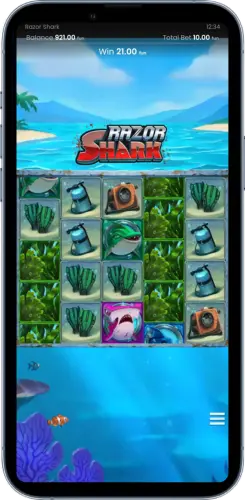 Razor Shark Mystery Stacks Funktion